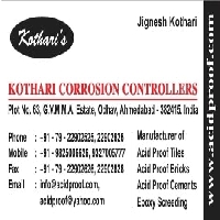 KOTHARI ACID PROOF TILES WORK CO.