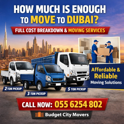 Budget City Movers And Packers In Sharjah