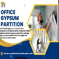 Office Gypsum Partition Dubai